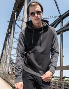 Heren Hoodie Build Your Brand raglan BY077